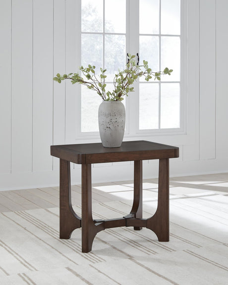 Korestone Dark Brown Coffee Table with 2 End Tables — product image 12