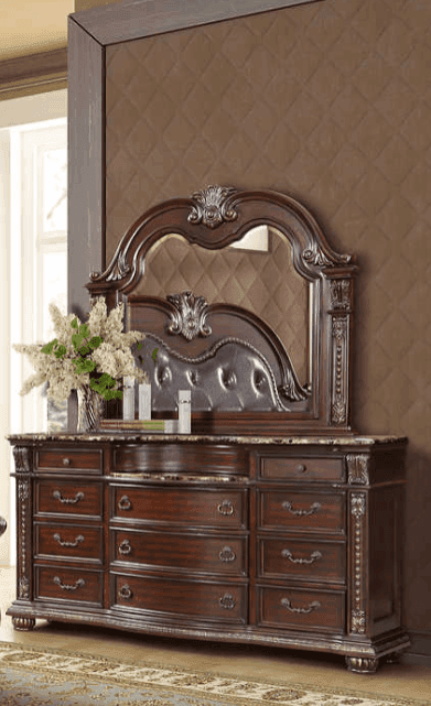 Castlefield Cherry Dresser & Mirror