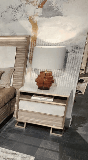 Luce Beige Nightstand
