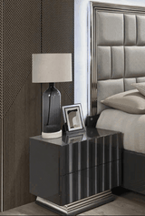 Mona Gray Nightstand