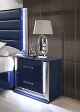 Aya Blue Nightstand