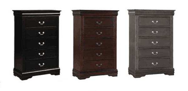 Louis Phillipe Cherry, Black, Gray Chest
