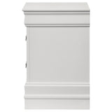 LOUIS PHILIPPE Louis Philippe 2-drawer Nightstand Bedide Table White 202442