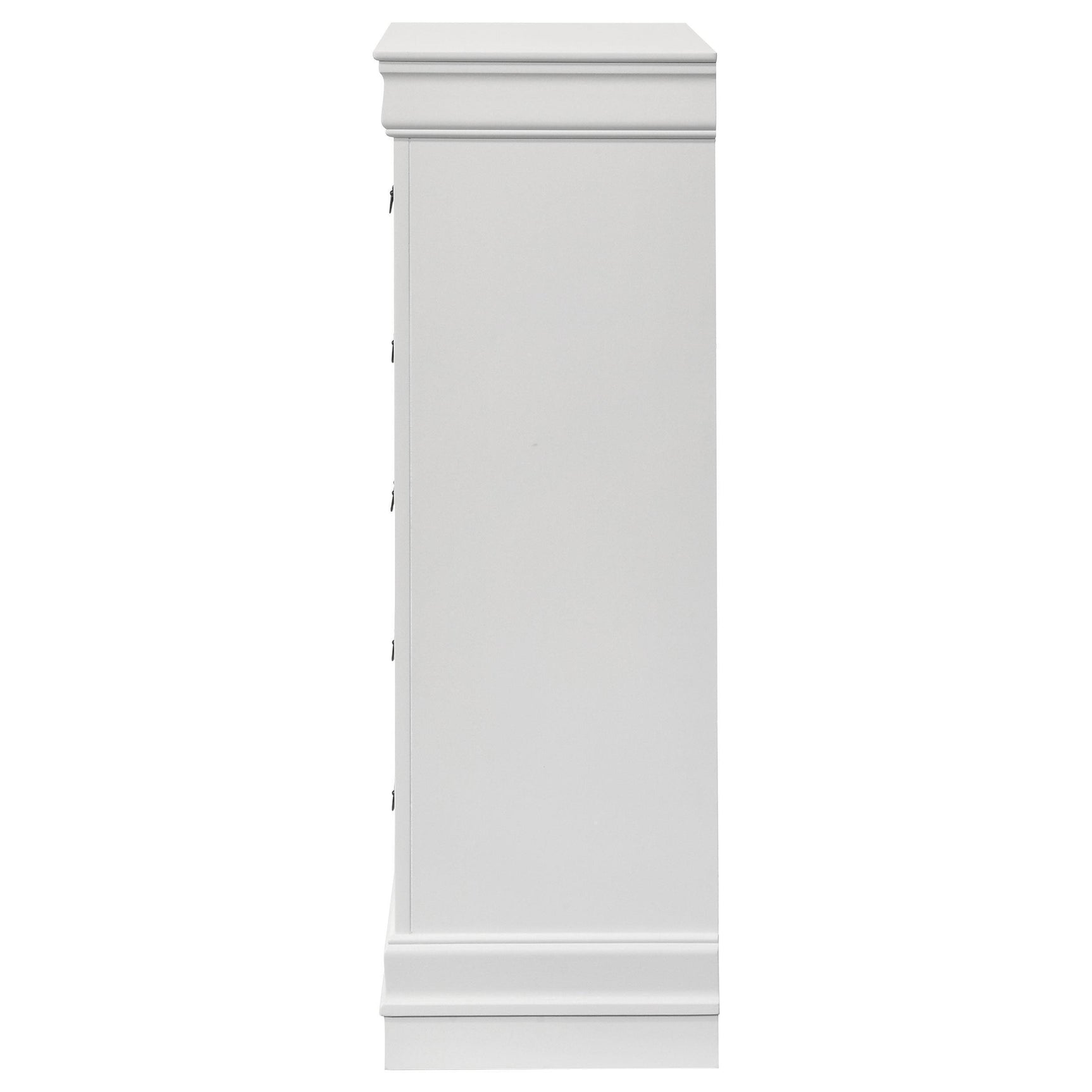 LOUIS PHILIPPE Louis Philippe 5-drawer Bedroom Chest White 202445