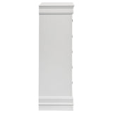 LOUIS PHILIPPE Louis Philippe 5-drawer Bedroom Chest White 202445