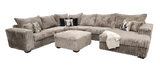 Texan Mocha Oversized Sectional