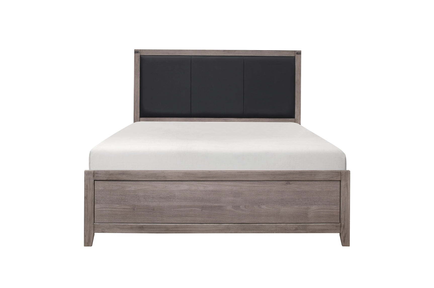 Woodrow Gray Upholstered Panel Bedroom Set