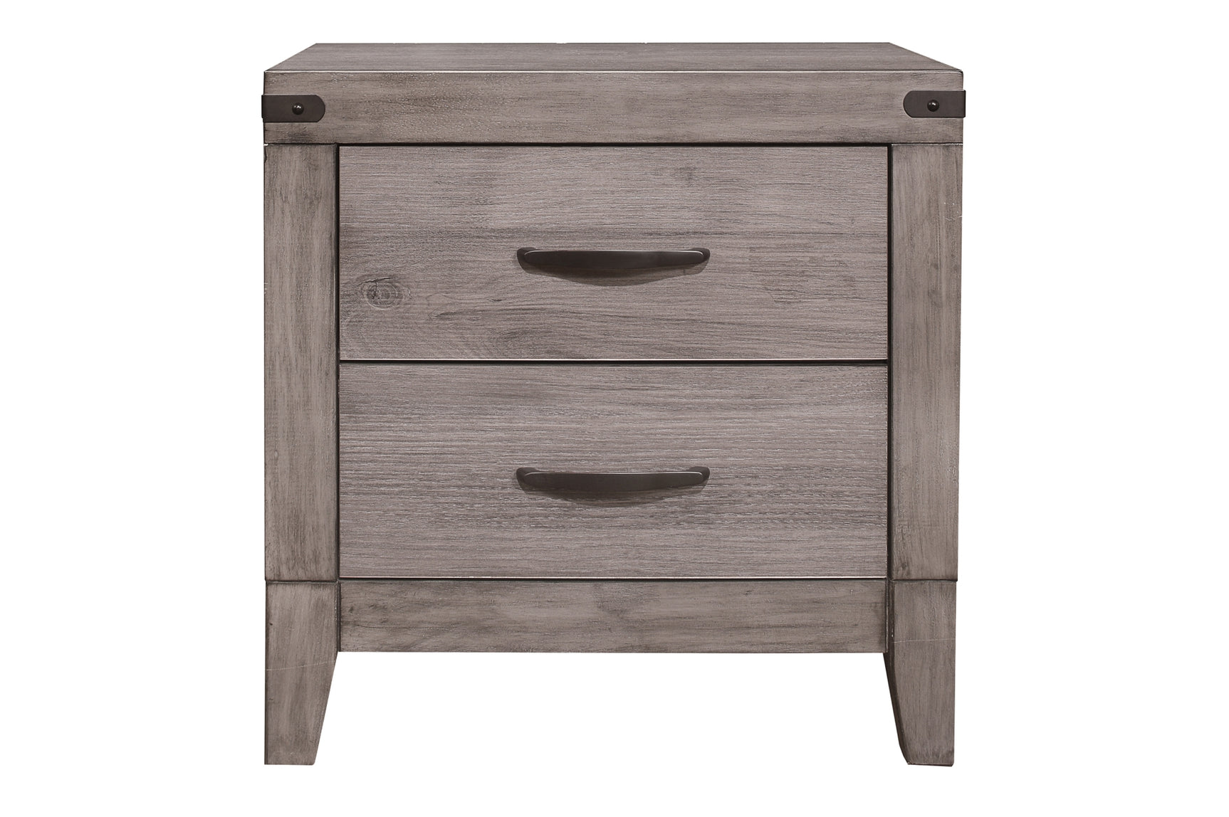 Woodrow Gray Upholstered Panel Bedroom Set