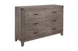 Woodrow Gray Upholstered Panel Bedroom Set