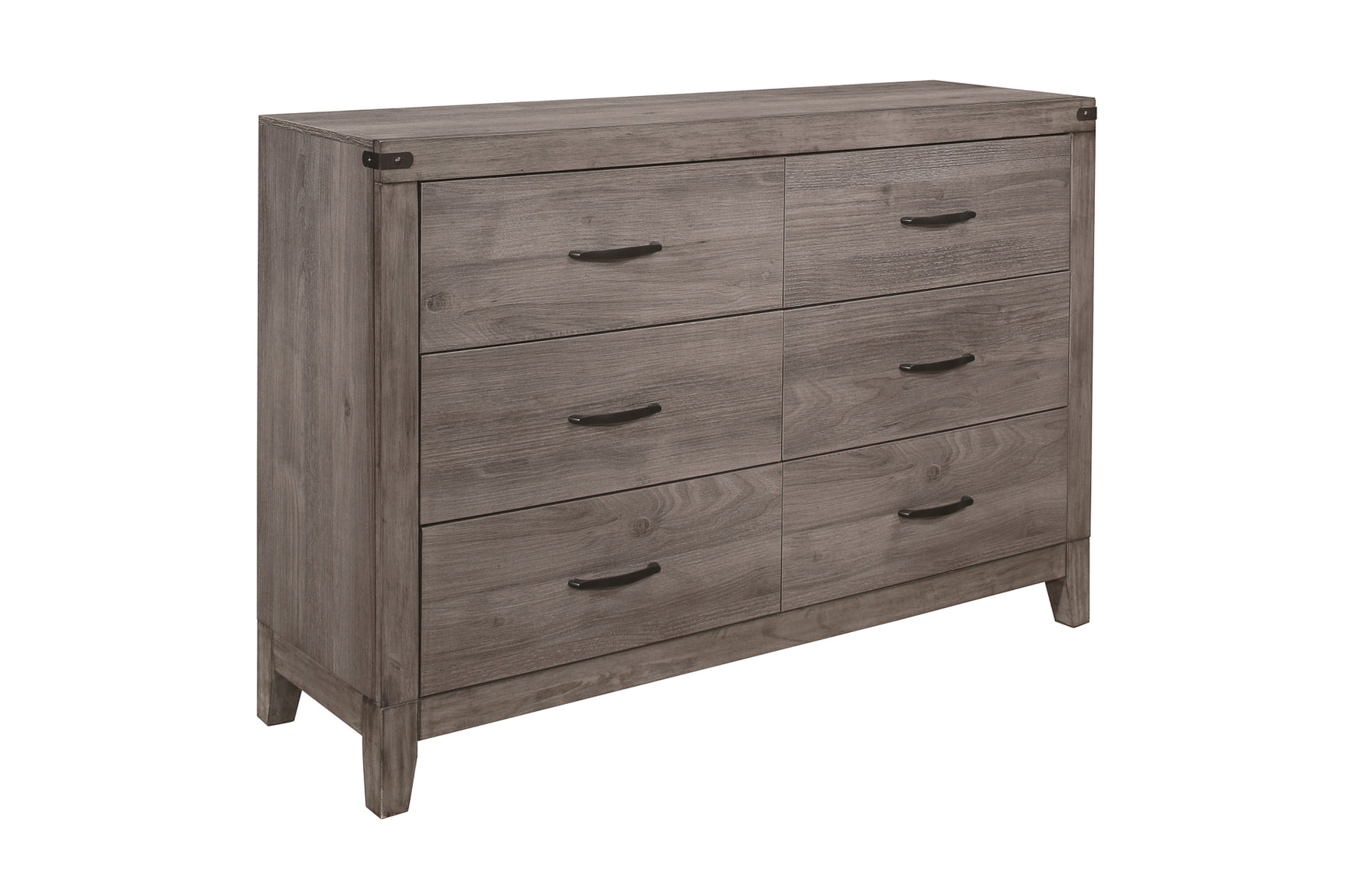 Woodrow Gray Upholstered Panel Bedroom Set