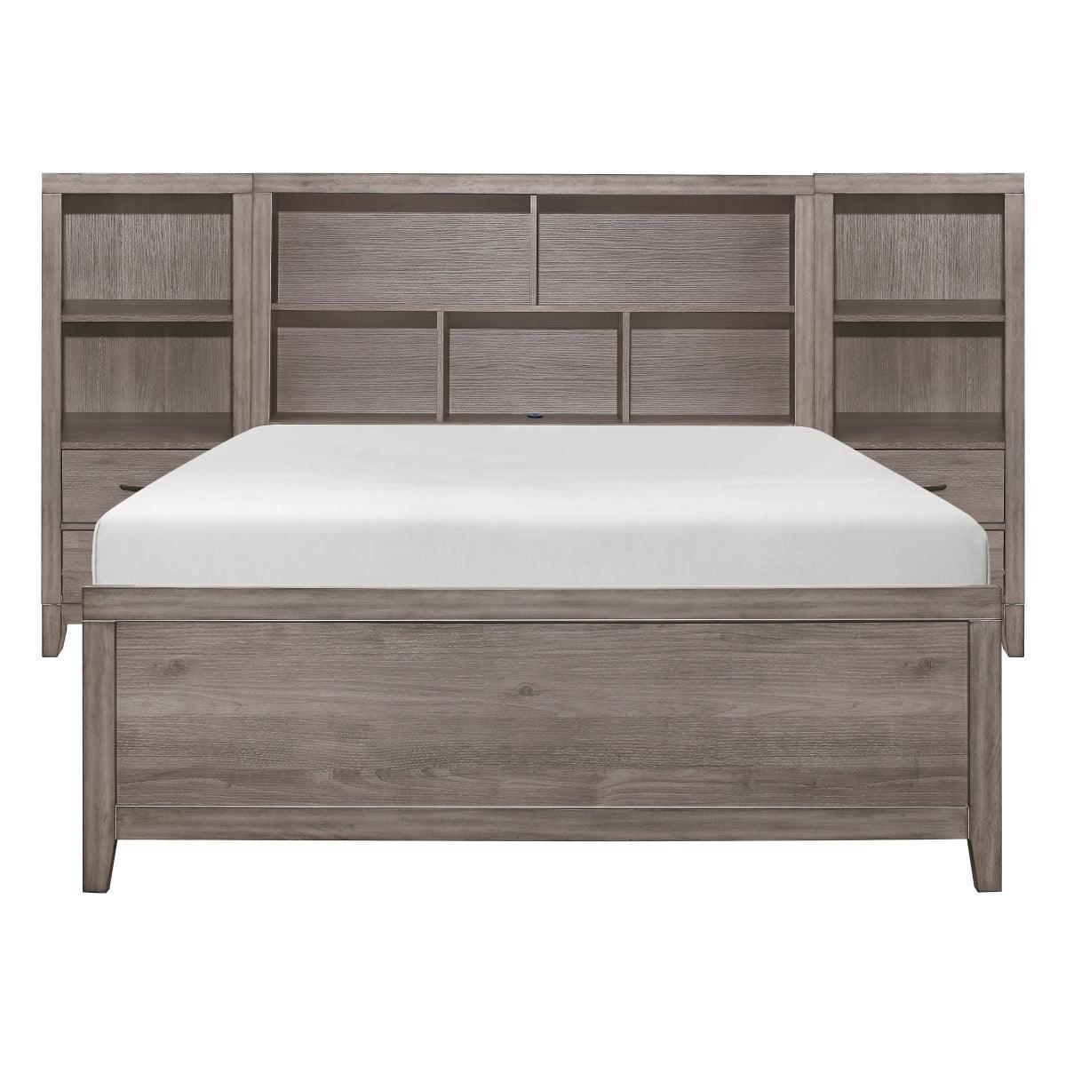Garo Gray Wall Bedroom Set