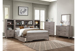 Woodrow Gray Upholstered Panel Bedroom Set
