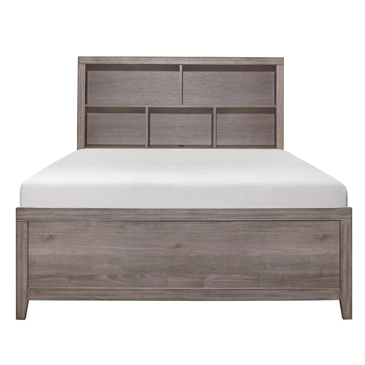 Garo Gray Wall Bedroom Set