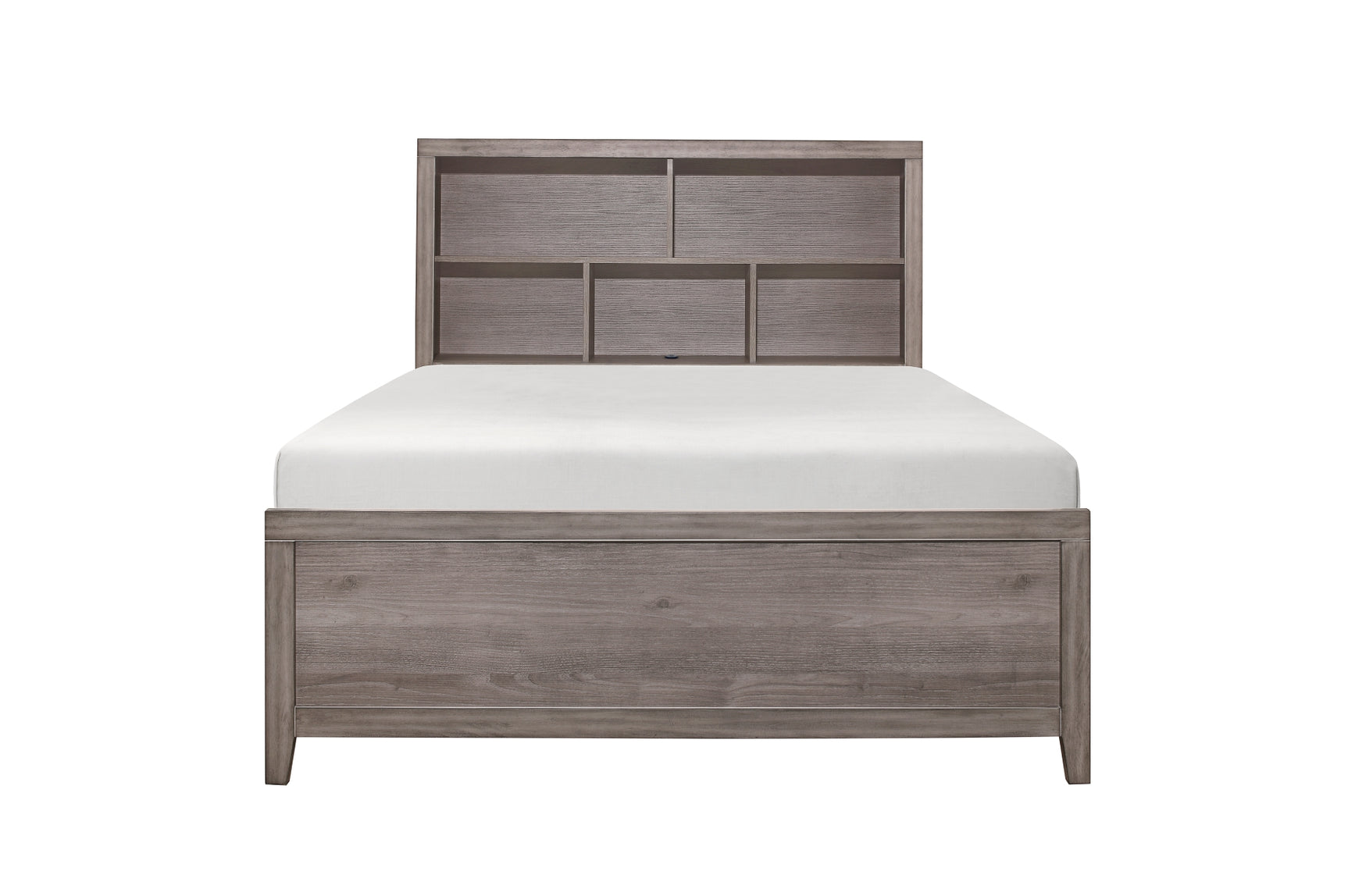 Woodrow Gray Upholstered Panel Bedroom Set