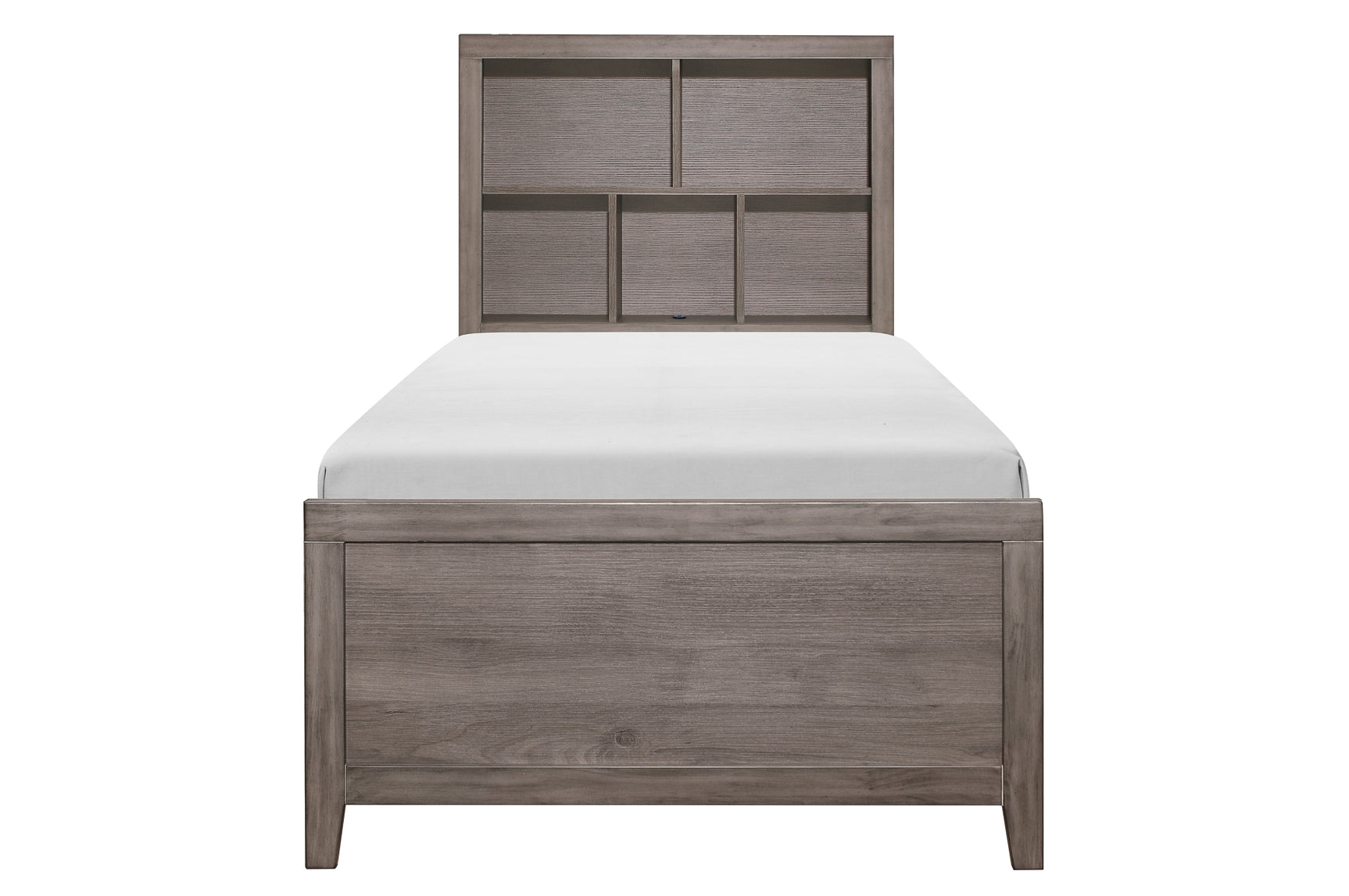 Woodrow Gray Upholstered Panel Bedroom Set