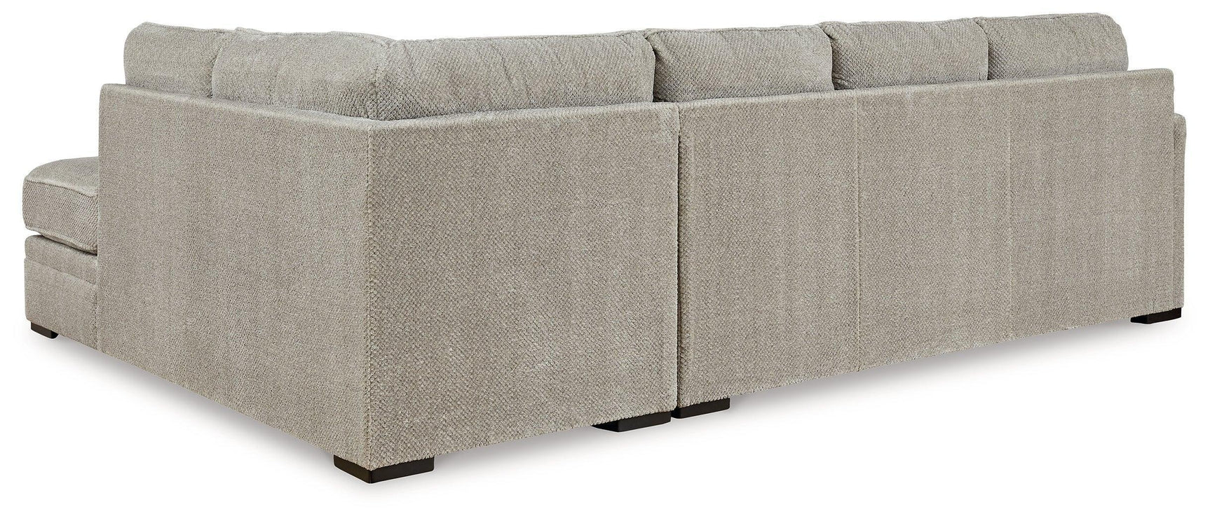 Calnita Sisal Velvet 2-Piece Sectional With Chaise
