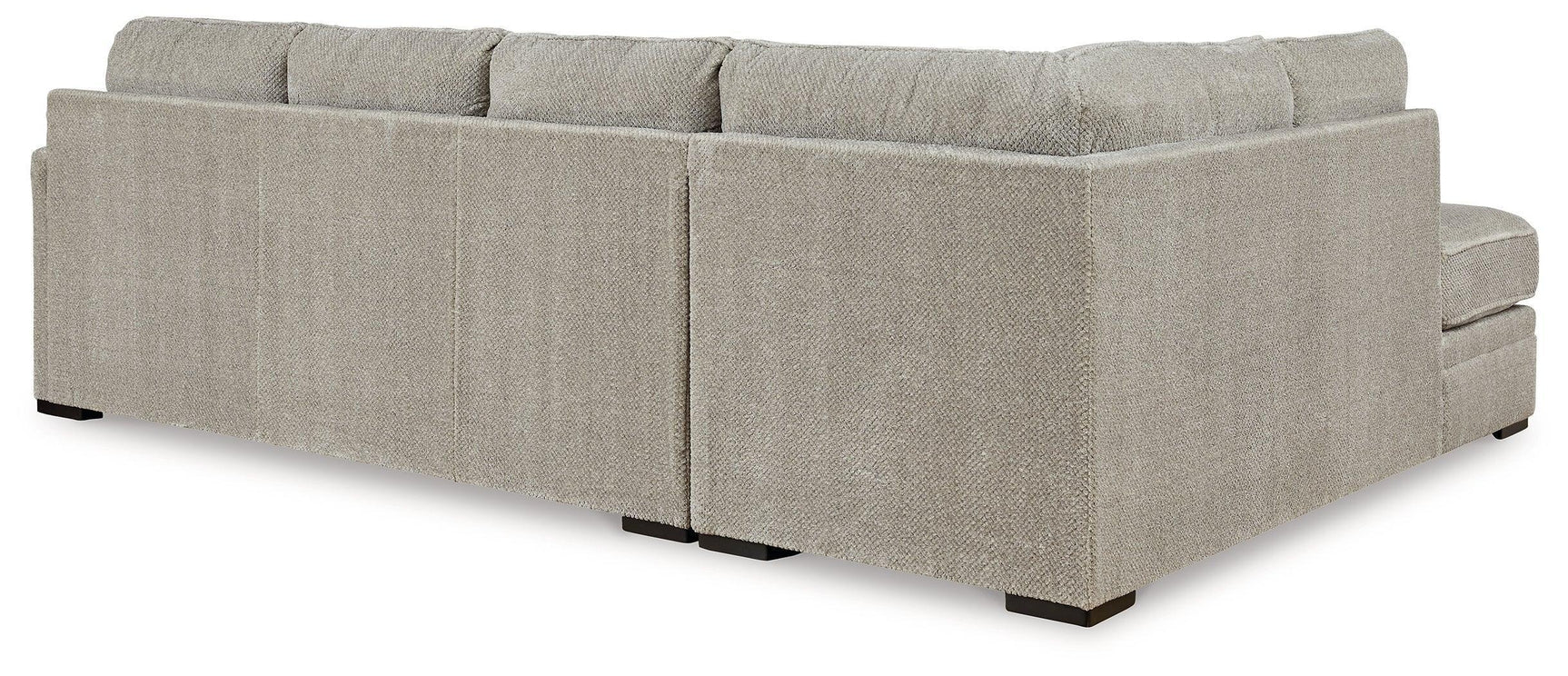 Calnita Sisal Velvet 2-Piece Sectional with Chaise