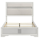 Miranda 54-inch Upholstered Full Panel Bed White