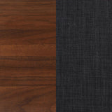 Robyn Wood Twin Platform Bed Dark Walnut