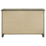 Hazlewood 6-drawer Bedroom Dresser Cabinet Vineyard Oak