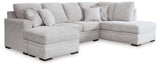 Gabyleigh Nickel Performance Fabric,Next-Gen Nuvella™ 2-Piece Sectional with Chaise
