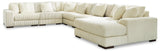 Lindyn Ivory 6-Piece Sectional With Chaise