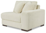 Lindyn Ivory 4-Piece Sectional with Chaise