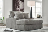 Lindyn Fog Velvet Chaise