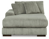 Lindyn Fog 4-Piece Sectional with Double Chaise