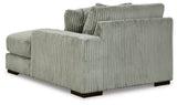 Lindyn Fog 4-Piece Sectional with Double Chaise