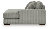 Lindyn Fog 4-Piece Sectional with Double Chaise