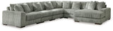 Lindyn Fog 6-Piece Sectional With Chaise