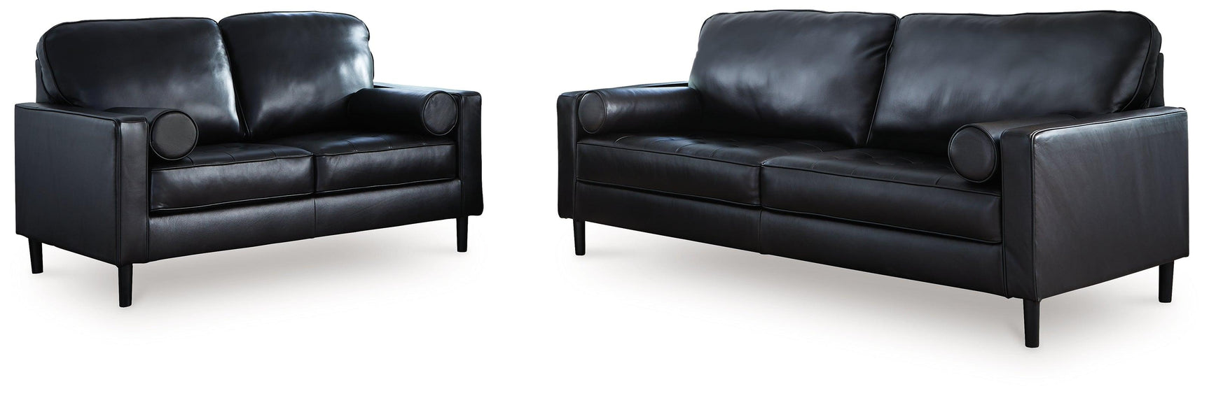 Bryceview Onyx Sofa and Loveseat
