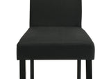Resia Black Rectangular Dining Room Set