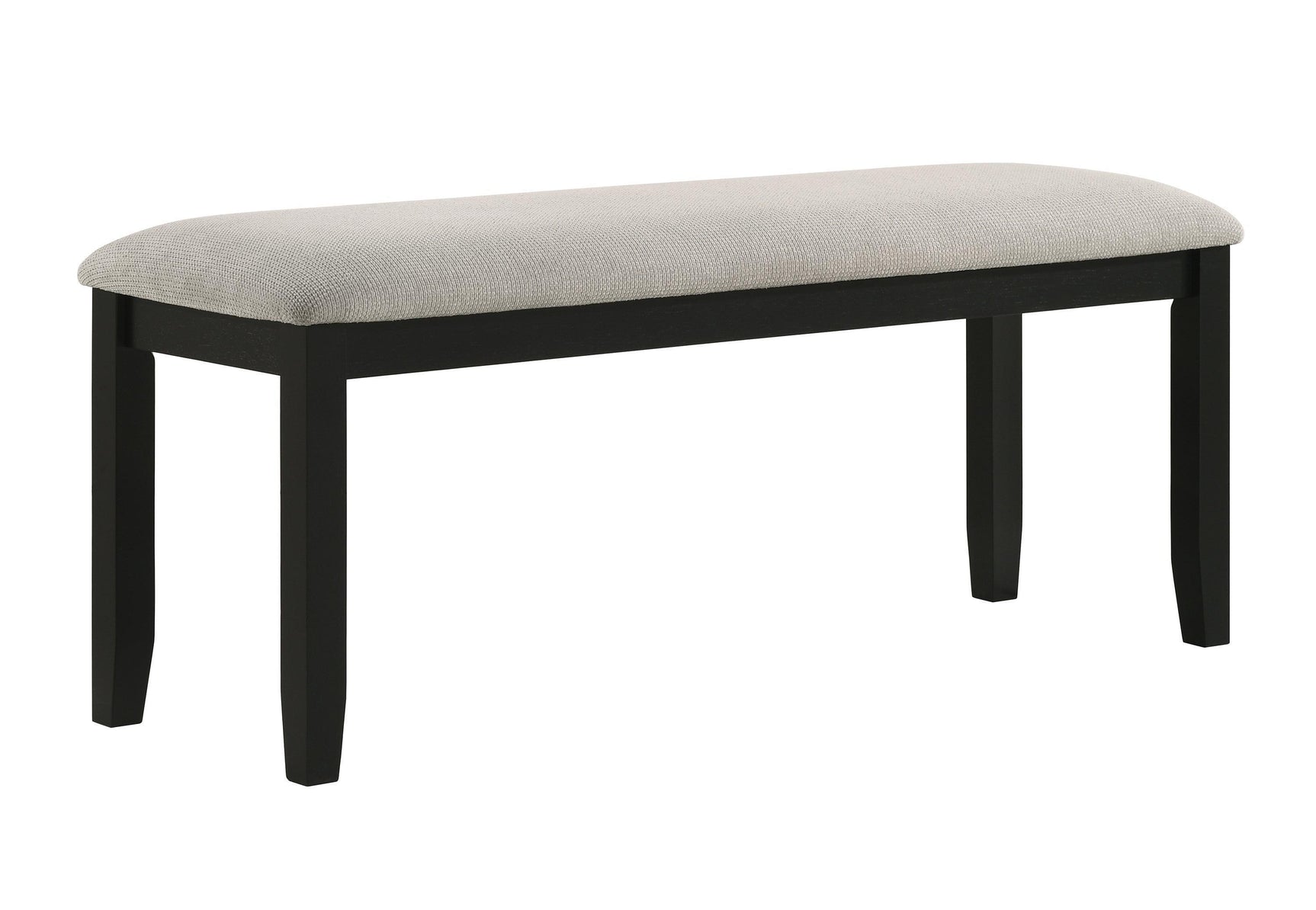 Folio Gray Black Rectangular Dining Room Set