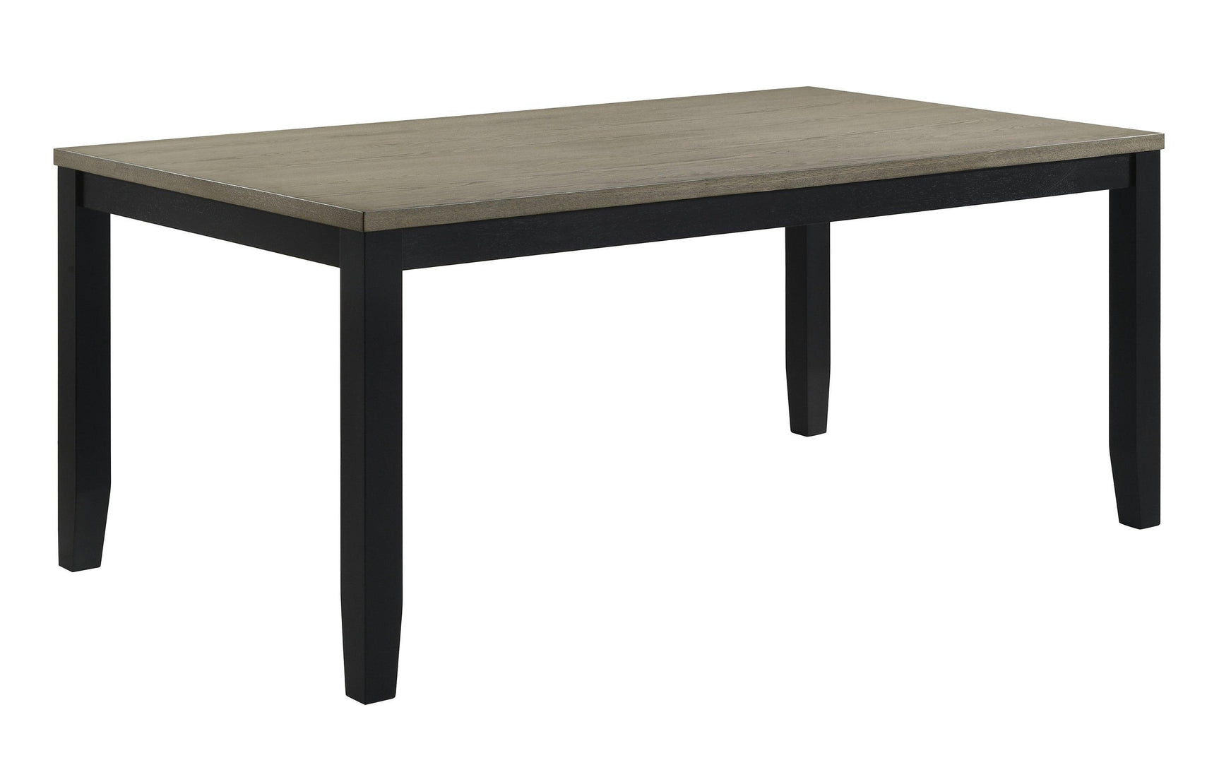 Folio Gray Black Rectangular Dining Room Set