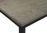 Folio Gray Black Rectangular Dining Room Set