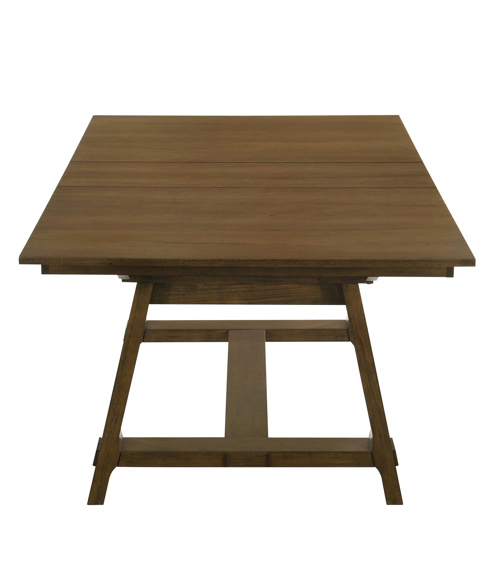 Everly Brown Gray Rectangular Extendable Dining Room Set