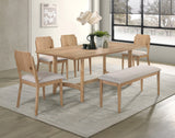 Arden Natural Rectangular Dining Room Set