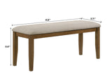 Glendale Brown Rectangular Dining Room Set view 14