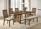 Glendale Brown Rectangular Dining Room Set from Ella Furniture