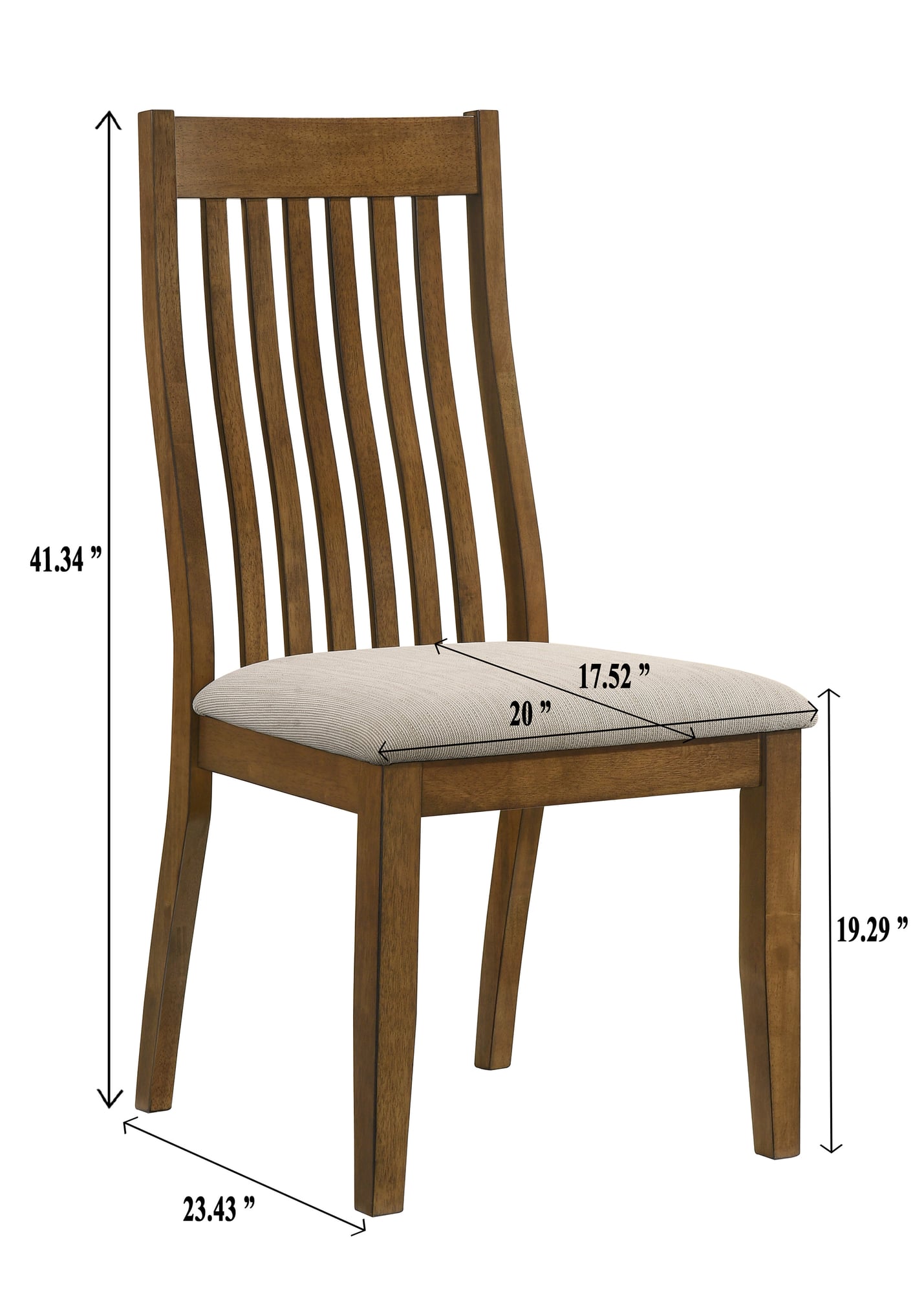Glendale Brown Rectangular Dining Room Set view 11