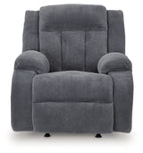 Observation Steel Velvet Power Recliner