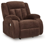 Observation Chocolate Velvet Power Recliner