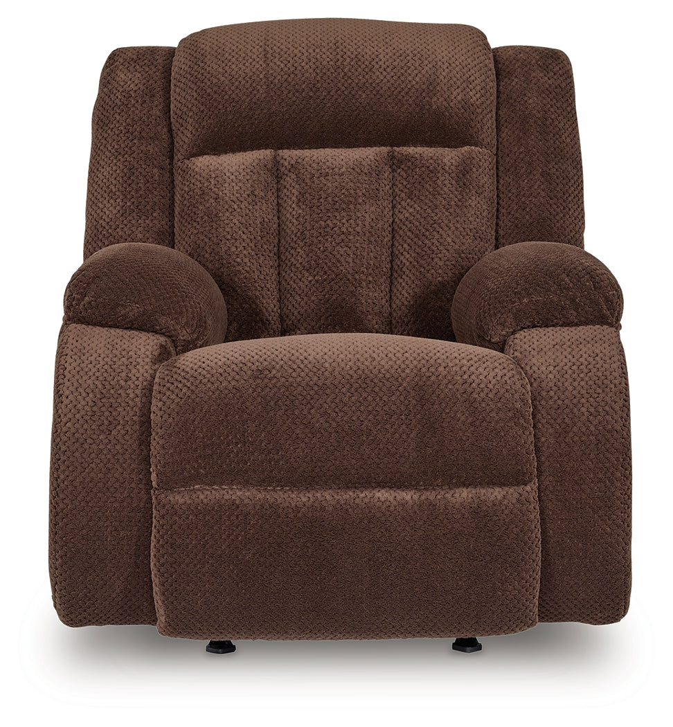Observation Chocolate Velvet Power Recliner
