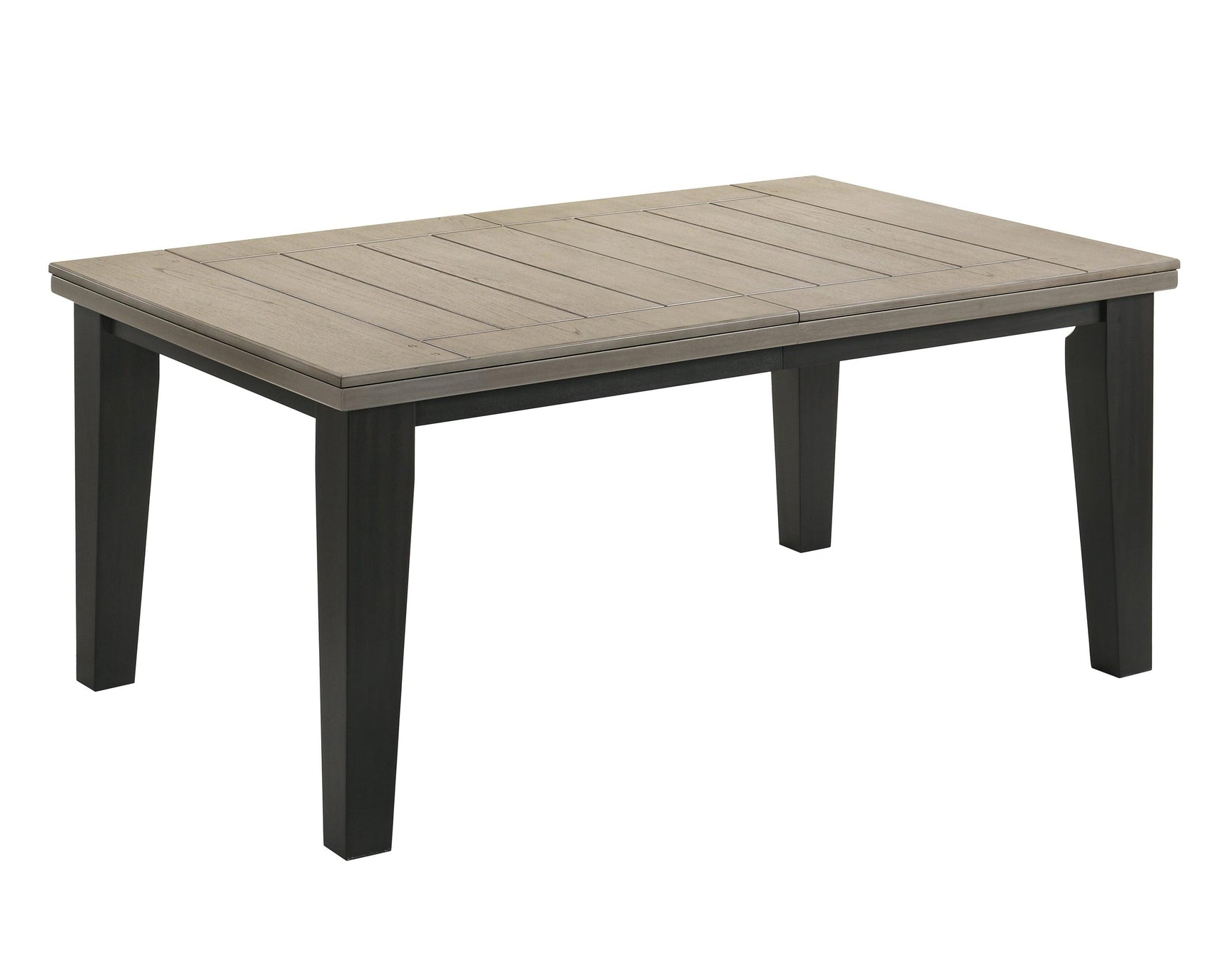 Bardstown Light Gray Upholstered Tufted Dining Room Set