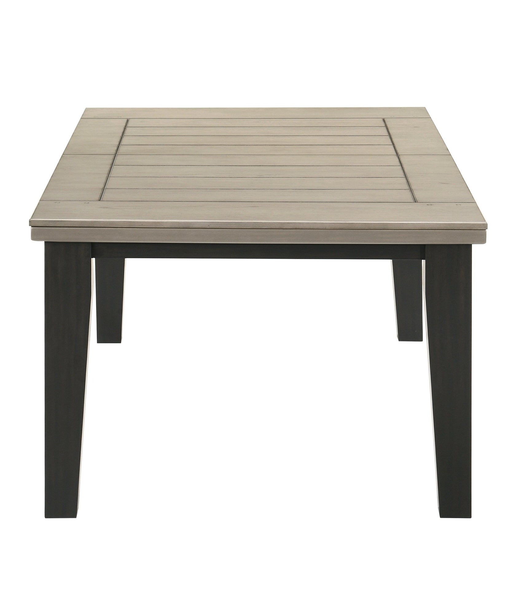 Bardstown Light Gray Upholstered Tufted Dining Room Set