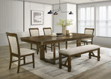 Broadmoor Light Gray Rectangular Dining Room Set