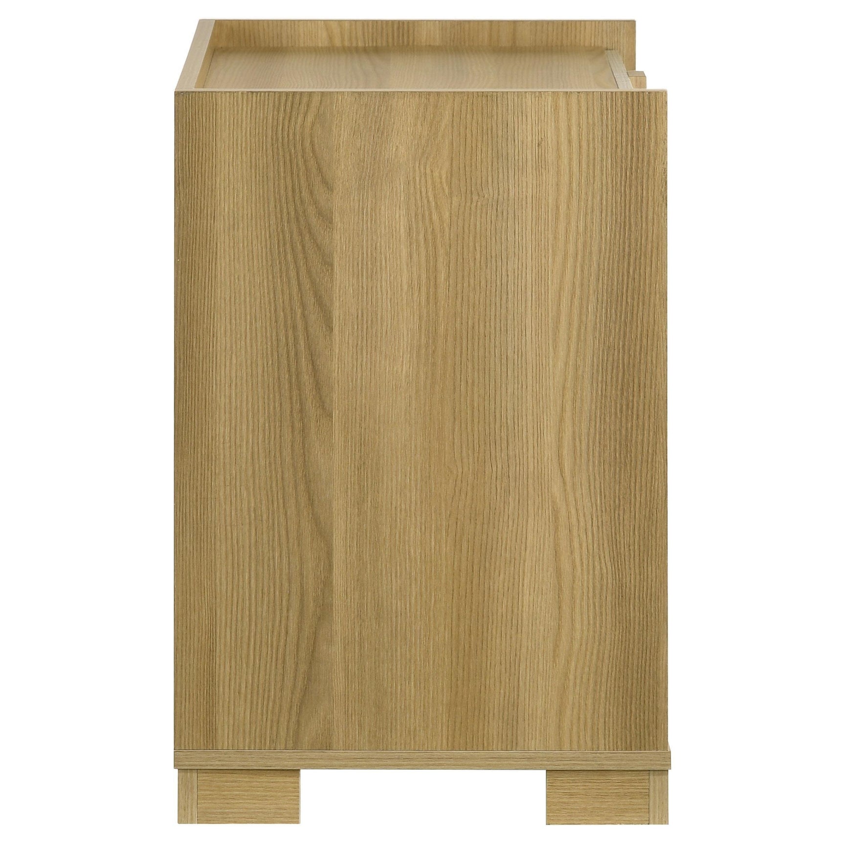 Hyland 2-drawer Nightstand Bedide Table Natural