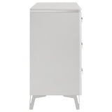 Cassia 6-drawer Bedroom Dresser Cabinet White High Gloss